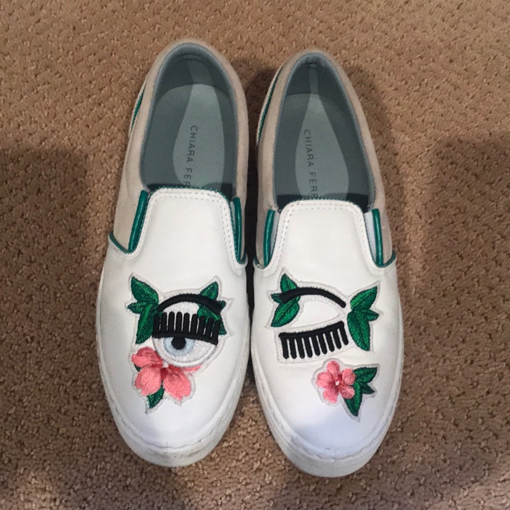 Chiara Ferragni wink sneakers